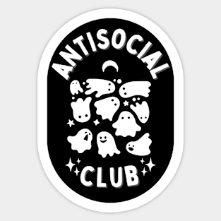 Antisocial club Sticker